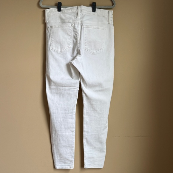 J.Crew Toothpick Skinny Jean in White Size 31 - Picture 4 of 7
